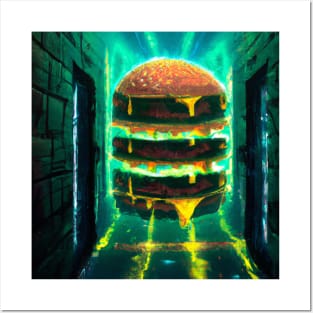 The Matrix Burger Posters and Art